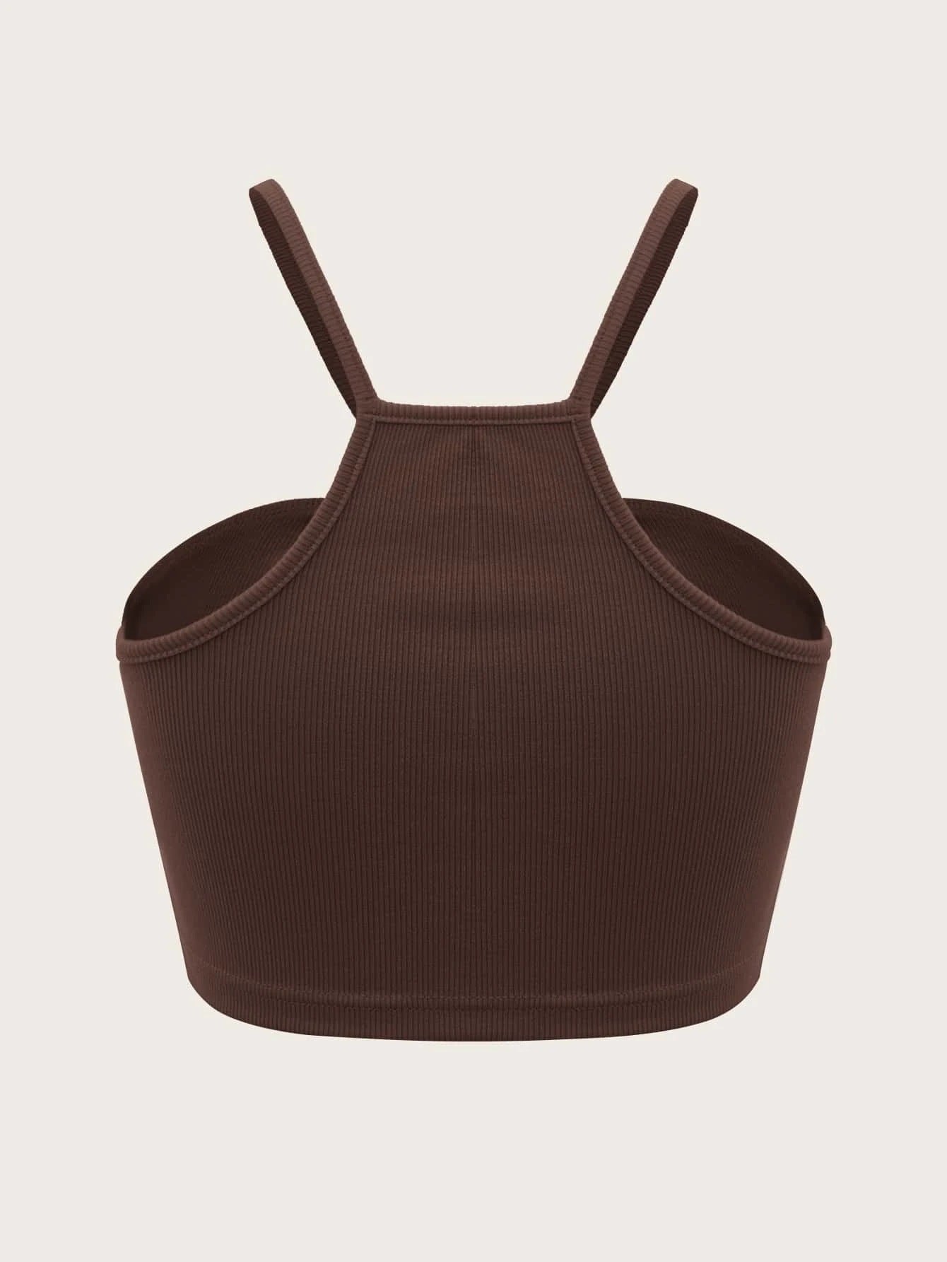 2025 new slim-fitting ultra-short heart-shaped sleeveless vest suspender versatile top