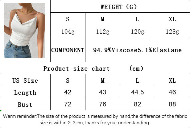 2025 new women's clothing hot-selling slim temperament swing collar knitted high elastic suspender top