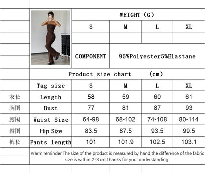 2025 Women's Sexy Street Fashion Set Spring and Summer New Tube Top Trousers Two-piece Set