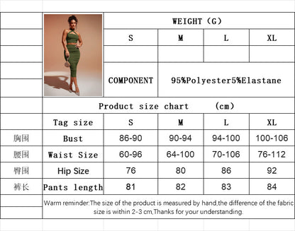 Women's 2025 Spring and Summer New Sexy Fashion Set Amazon Foreign Trade Two-piece Set