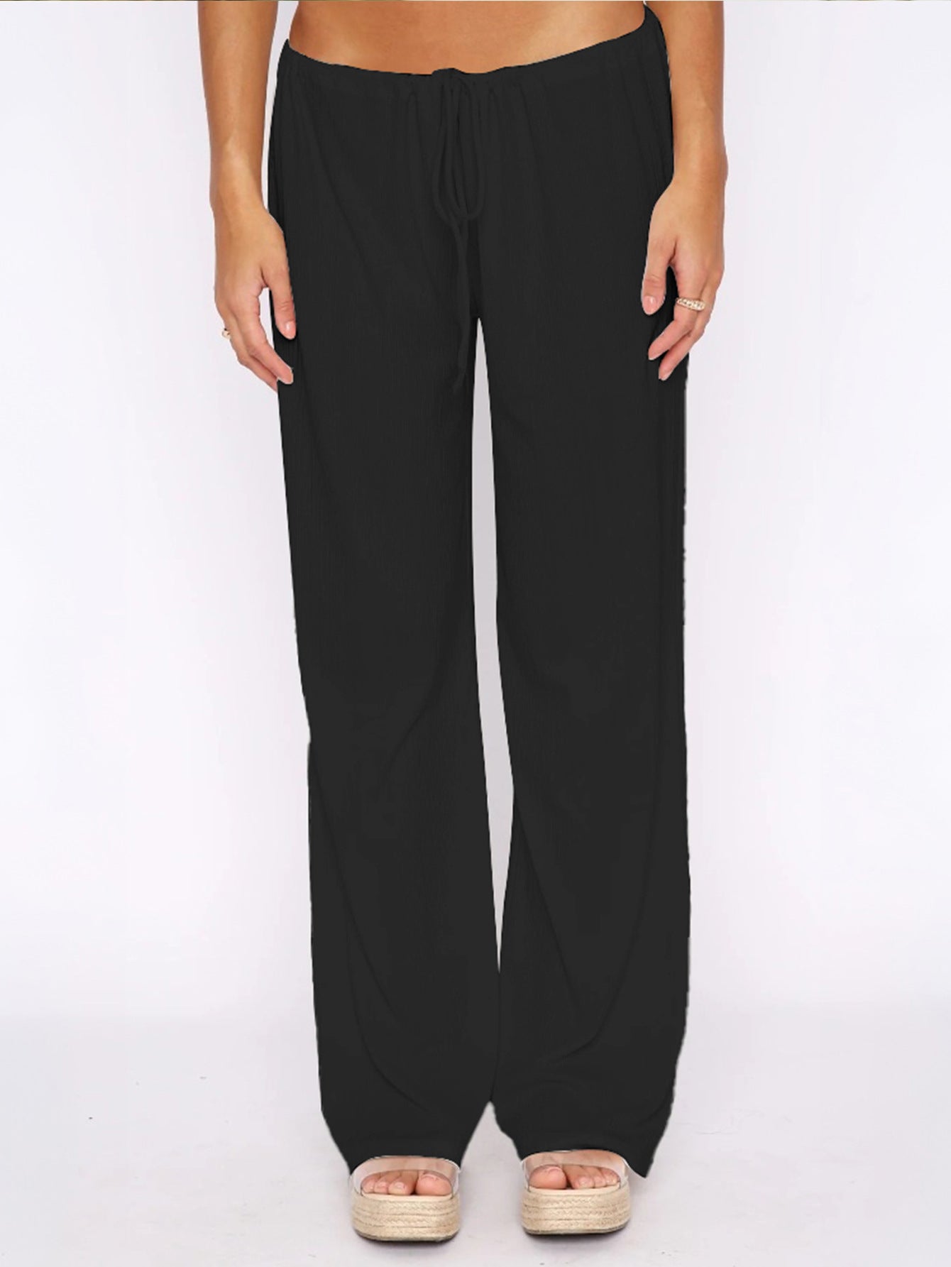 2025 Women's Sexy Casual Suit Spring and Summer New Tube Top Trousers Two-piece Set